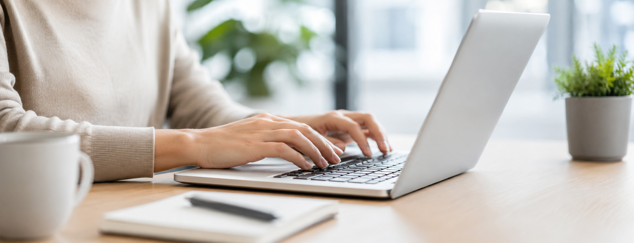 Person on Laptop